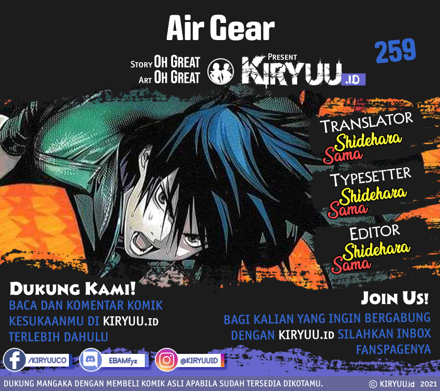 Air Gear Chapter 259 Bahasa Indonesia